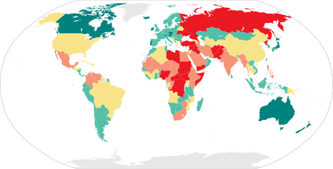 世界平和度指数